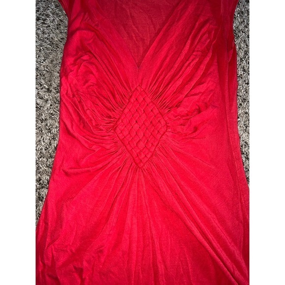 Rosebud women's red v neck sleeveless top size large - Picture 2 of 7